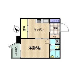 泉岳寺駅 徒歩6分 10階の物件間取画像